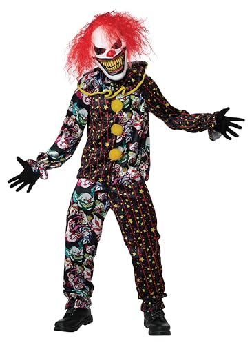 Disfraz completo payaso Boys' Killer Smile