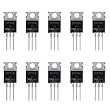 BOJACK IRF740 MOSFET Transistors IRF740N 10A 400V N-Channel Power MOSFET TO-220 (Pack of 10)