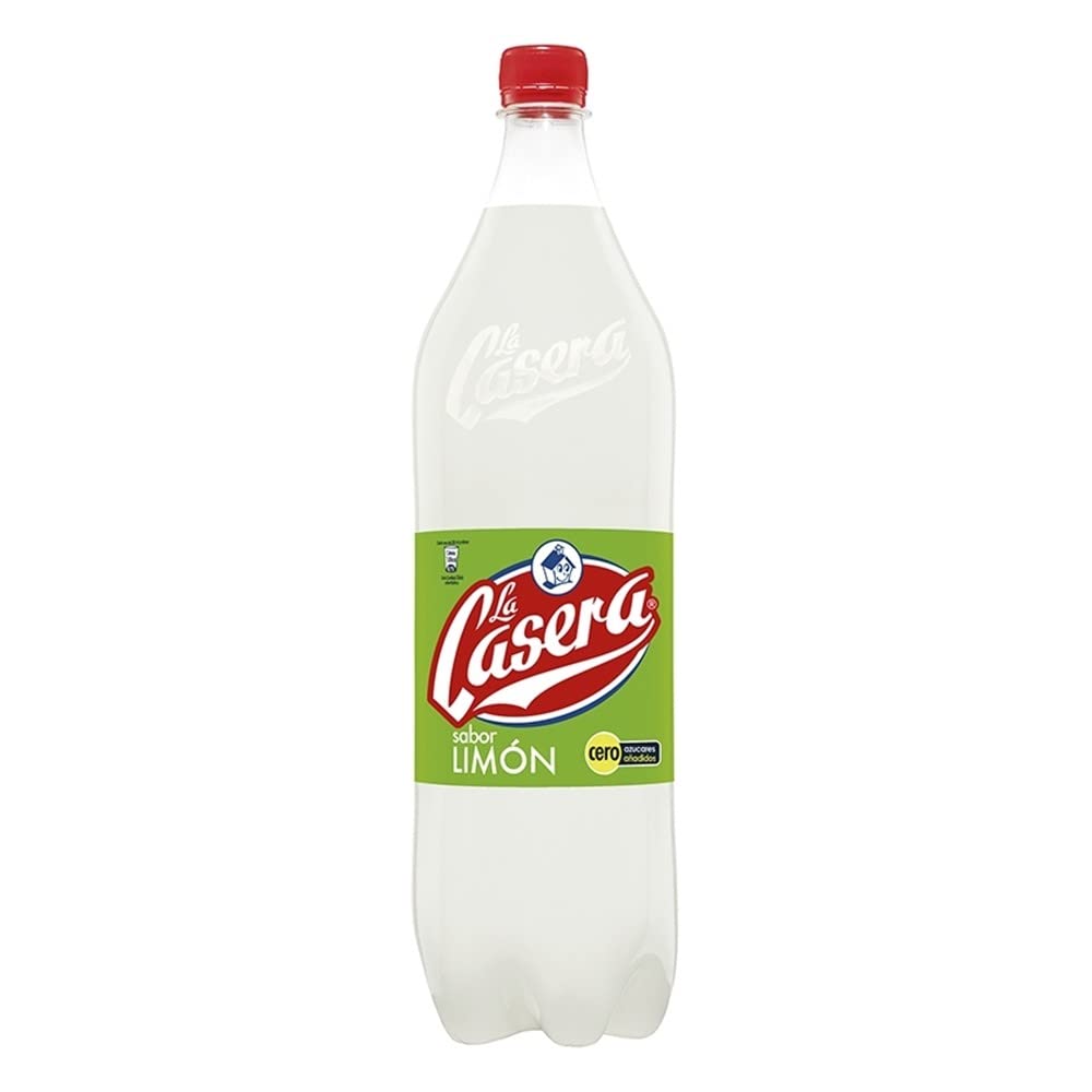 Pack 6 uds. La Casera Refresco Con Gas Sabor Limón Sin Azúcar Añadido Botella - 1.5 L.