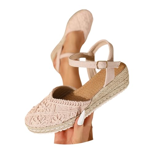 Sandales d'été confortables fermées à l'avant style vintage - 2