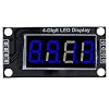 KIMISS 4 Digit Tube LED 7 Segment Display TM1637 Driver Digital Optoelectronic Module Blue 0.36in Professional Accessories, KIMISSuk20mdrv1n
