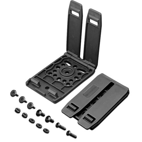 WARRIORLAND 3-Inch Molle Adapter for Holsters Mag Pouches Taser x7/X26P Cases Sheaths & Backpacks Heavy-Duty Tactical 3 Molle Clip Attachment with Mount Screw & Nut Kit 1 Pack