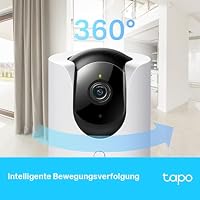 Tapo C225 360° WLAN-Überwachungskamera für Innenräume, 2K 4MP, Physischer Privatsphärenmodus, Starlight-Sensor, Bewegungserkennung, kompatibel mit Apple Homekit, Alexa und Google Home – Ansicht 4