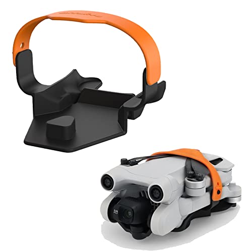 Soporte de hélice, Fijador de hélice para Mini 3 Pro, Protección de transporte de hoja de drones, Soporte de montaje de fijación de estabilizador de hélice, Accesorios para drones (negro+naranja) Cover