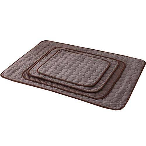 POPETPOP Pet Summer Cooling Mat Medium 23.6X20.5 Inch Dog Bed Mat Breathable Foldable Cooling Pad for Dogs Cats Indoor Outdoor Use - Image 4