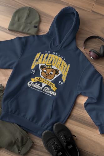 Sweat à capuche Berkeley Outerstuff homme avec logo brodé et coton doux - 4