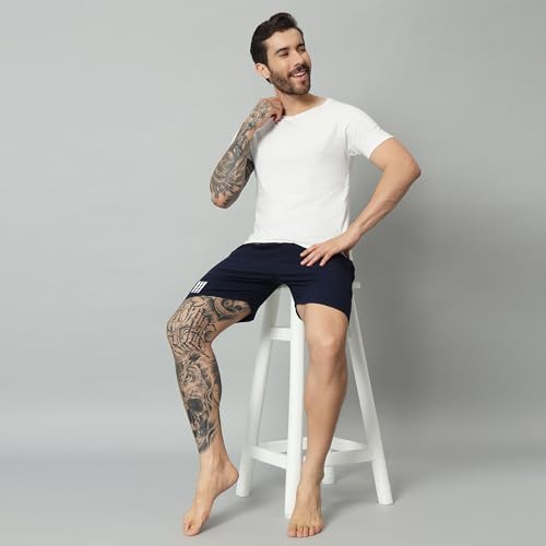 Image of Mehrang Men's Comfort Fit Workout Shorts with Pockets, Gym, Running, Yoga, Crossfit, Weightlifting