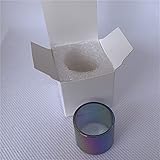 Color: claro / arco iris Denghui-ec 5pcs Reemplazo de reemplazo Burbuja Burbuja de Burbuja Fit for Smok Stick V8 Bebé 3ml Kit Normal Bulbo Tube 5ml (Color : Rainbow Normal Tube)