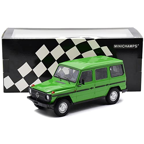 Minichamps 1:18 1980 Mercedes G-Model Long Verde miniatura 3