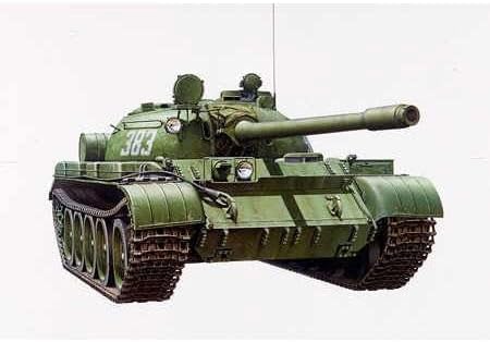 Miniatura 5 de Tamiya 35257 135 Tanque soviético T-55A Kit de modelo de plástico