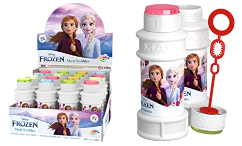 Bulles de savon Reine des Neiges pour animer les anniversaires et jeux de plein air des enfants