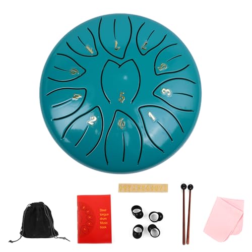 Tambour de langue en acier 11 tons mini percussion portable pour méditation