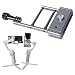 Produktbild Linghuang Aluminiumlegierung Einstellbare Adapter Halterung Platte Gimbal Stabilisator für DJI Osmo Action GoPro Hero 10/9/8/7 Montageplatte für DJI Osmo Mobile 3 / Osmo Mobile 4 Gimbal