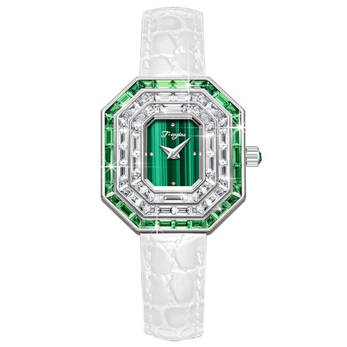 Montres femme bracelet vert et blanc DJ0004 idéal pour vos sorties