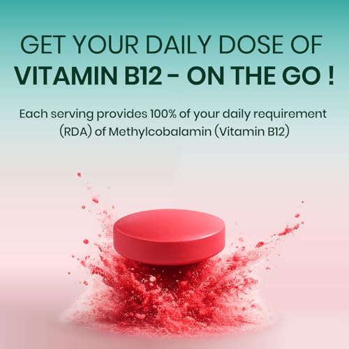 Image of Vlado's Himalayan Organics Methylcobalamin Vitamin B12 1500mcg Supplement for Men & Women -10 Tablets (1 Bliser Pack)