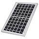 6V Solarpanel, Solar Power Panel 6V 10W Tragbares Wasserdichtes Staubdichtes Polysilizium-Solarpanel-Ladegerät für Kleine Trockenlager, Solarpanele