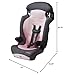 Cosco Kids Finale DX 2-in-1 Booster Car Seat, Forward Facing Toddler Car Seat (30-65 lbs) and Belt Positioning High Back Booster (40-100 lbs), Sweetberry