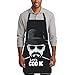 THISFIND Breaking Bad Let's Cook Apron – Heisenberg Inspired Heat-Resistant Adjustable Apron for Men, Funny Cooking Gift for BBQ, Grilling & Kitchen Use