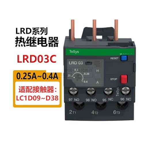 Relais thermique LRD16C Schneider protège moteur triphasé 9-13A