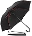 Produktbild Newdora Stockschirm Regenschirm Windproof Manuelles Schließen Fiberglas Rippen Golf Umbrella Lightweight Extra Large 210T Wasserdichter Golfschirm Herren Damen mit rutschsicherem Griff (Schwarz)
