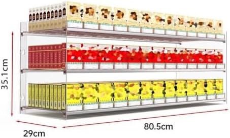 Store Display Rack Wall Mounted Storage Rack Supermarket Convenience Store Automatic Cigarette Rack Space Saving Assembled Display Cabinet,Cigarette Display Case,Acrylic Cigarette Display St image 4