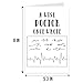 Qiliji Doctor Graduation Card, Funny New Doctors Card, Grad Cards for Medical Students, Doctors Handwriting Cards, A Wise Doctor Once Wrote