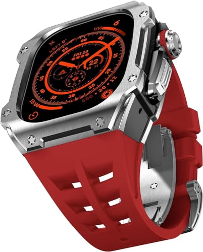 Bracelet en caoutchouc robuste 49mm pour Apple Watch Ultra 2