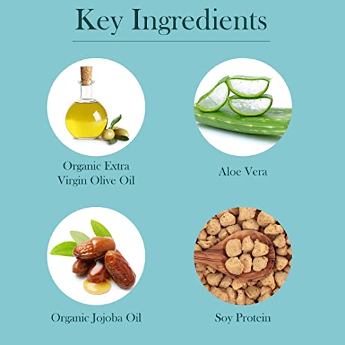 Baar Olivae Shampoo Organic Olive Oil Formula Nourishes Hair While Cleaning. Aloe Vera, Jojoba Oil, And Proteins Repair Damaged Hair, Help Thicken, And Adds Body To All Hair Types. 8 Ounces. #TOP2