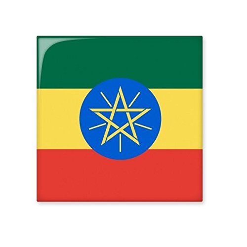 Carreaux de céramique Éthiopie drapeau national motif Afrique pour salle de bains L