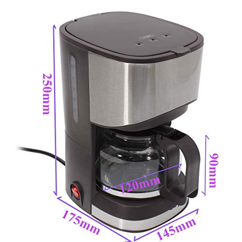 Cafetera de Goteo con Capacidad de 1.25 L y 5 Tazas miniatura 2