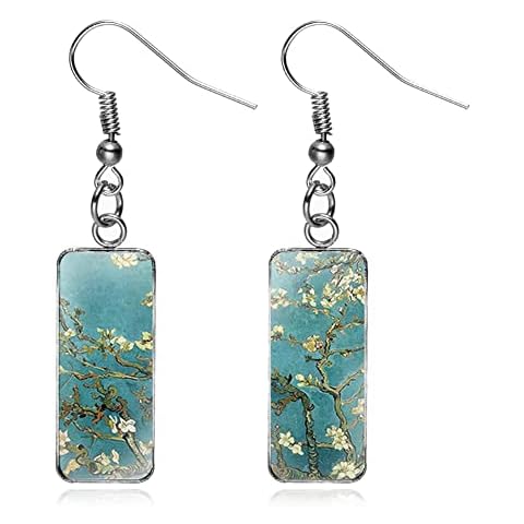 MIGUO STORE Van Gogh Inspired Earrings Cover