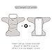 Nora's Nursery Hemp Inserts for Cloth Diapers – 4-Layer Super Absorbent, Washable & Reusable Diaper Liners with Snap - 13