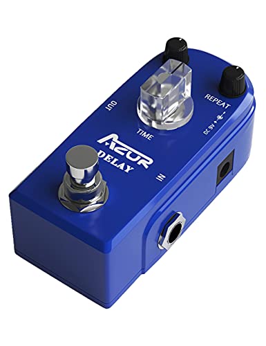 Azor Pedal Power Adapter With Guitar Dealy Pedal, Vintage Analog Delay Guitar Effect Pedal With True Bypass Pedal, Vintage Analog Delay Guitar Effect Pedal With True Bypass #TOP2