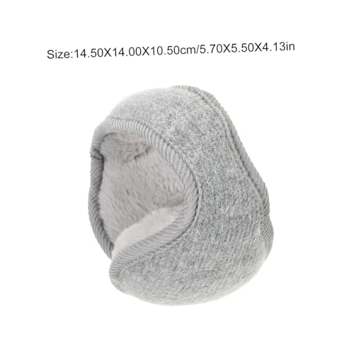 PartyKindom 2Pcs Plush Winter Earmuffs for Adorable Ear Covers for Cold Weather Soft and Comfortable Ear Warmers for Outdoor Activities Like Skiing and Snowboarding2