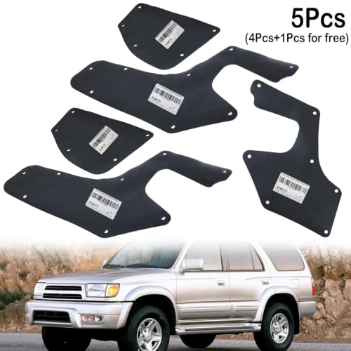 Guardabarros para coche Toyota 4Runner N180 y SW4 1996-2002 con kit de clips 2