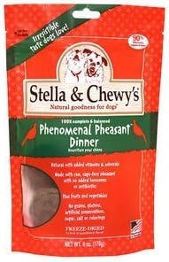 Stella & Chewy's Phenomenal Pheasant Freeze Dried Dog Food, 16 oz(2Pack)