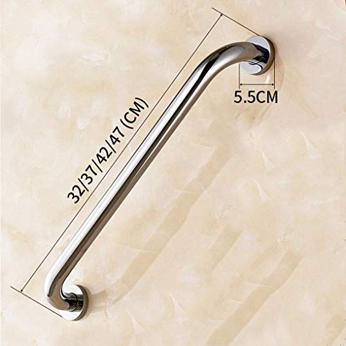 Barra de apoyo de seguridad para baño para discapacitados, pasamanos de cobre montados en la pared, barra de apoyo para baño con pasamanos antideslizante, barra de apoyo de seguridad para discapa