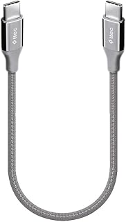 ttec AlumiCable USB-C - USB-C 30cm 65W PD/QC Hızlı Şarj/Data Kablosu Uzay Grisi Uzay Grisi 2DK50UG