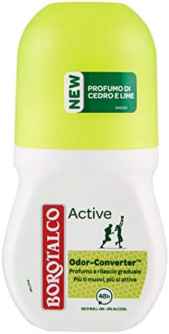 Borotalco: Deo Roll On"active cedar and lime" 50 ml (1.69 fl.oz)