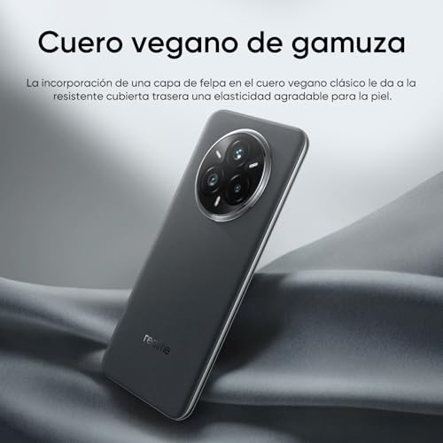 Ficha técnica Realme Teléfono móvil Android 14 Pro 5G 8GB 256GB Smartphone 6.83 Cámara OIS 50MP Qualcomm Snapdragon 7s Gen 3 5G Pantalla Curva OLED 4K 120Hz Batería 6000mAh Gris con Adaptador - Fernando Cortés