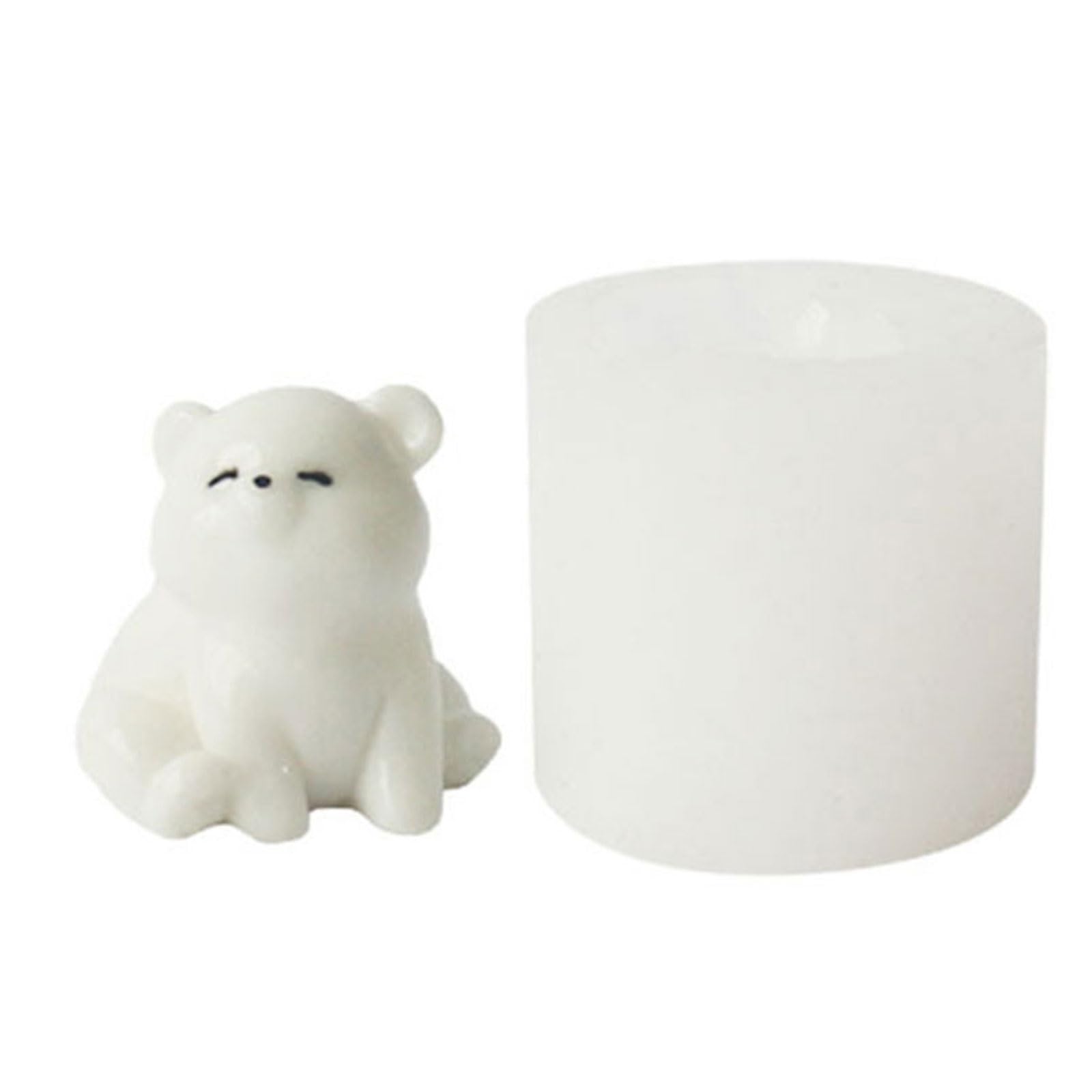 Pratici stampi in silicone a forma di orso per feste in silicone per torte al cioccolato e caramelle