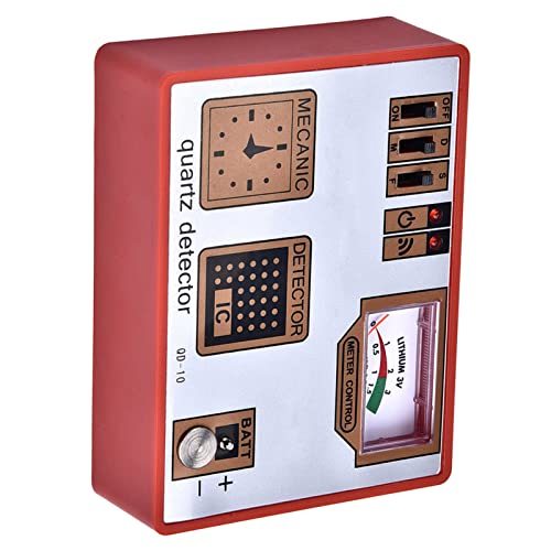 Watch Demagnetizer Quartz Tery Pulse Tester Professional Tool for Watch Demagnetization Tery Urement and Timing Accuracy Ideal for Watch Rep Shops