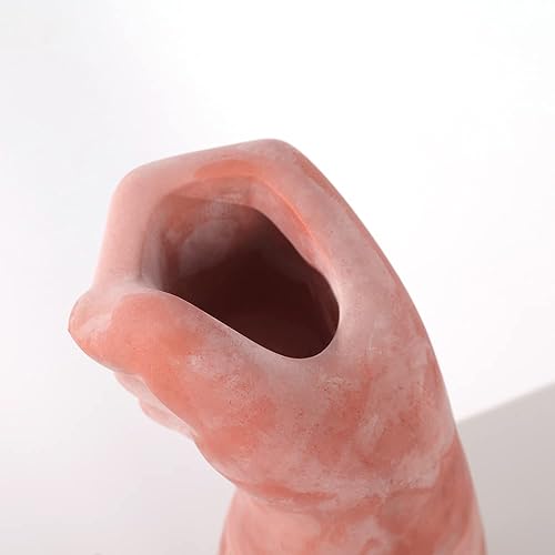 Miniatura 3 de NICOLE Portavelas Moldes de hormigón hechos a mano Puño Macetero Moldes de cemento para plantas suculentas