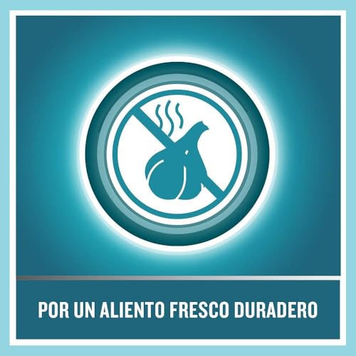 Miniatura 3 de Listerine Mentol (1 x 250 ml), enjuague bucal con flúor, colutorio bucal con 24 horas de protección, elixir bucal mentolado para un aliento fresco duradero (Paquete de 3)