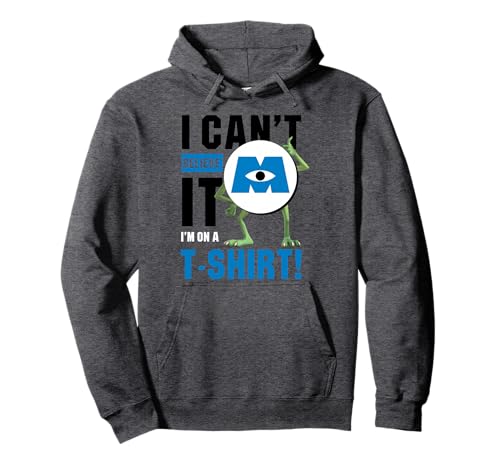 Sweat à capuche Mike Monsters Inc Disney Pixar - Sweat-shirt vert Monstre et Cie pour adulte