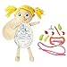 Asarly Bambola Dell'organo del Corpo Umano - Giocattoli di Peluche per organi educativi in età prescolare per Bambini, Strumenti per l'insegnamento della consapevolezza degli organi del Corpo