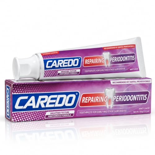 CAREDO Gum Toothpaste for Periodontitis, Gum Repair for Receding Gums, Gingivitis Treatment...