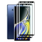 FWKDWHPH [2 Pièces Verre Trempé pour Samsung Galaxy Note 9,Anti Rayures,9H Dureté,sans Bulles,3D Couverture Complète,HD Protection Décran