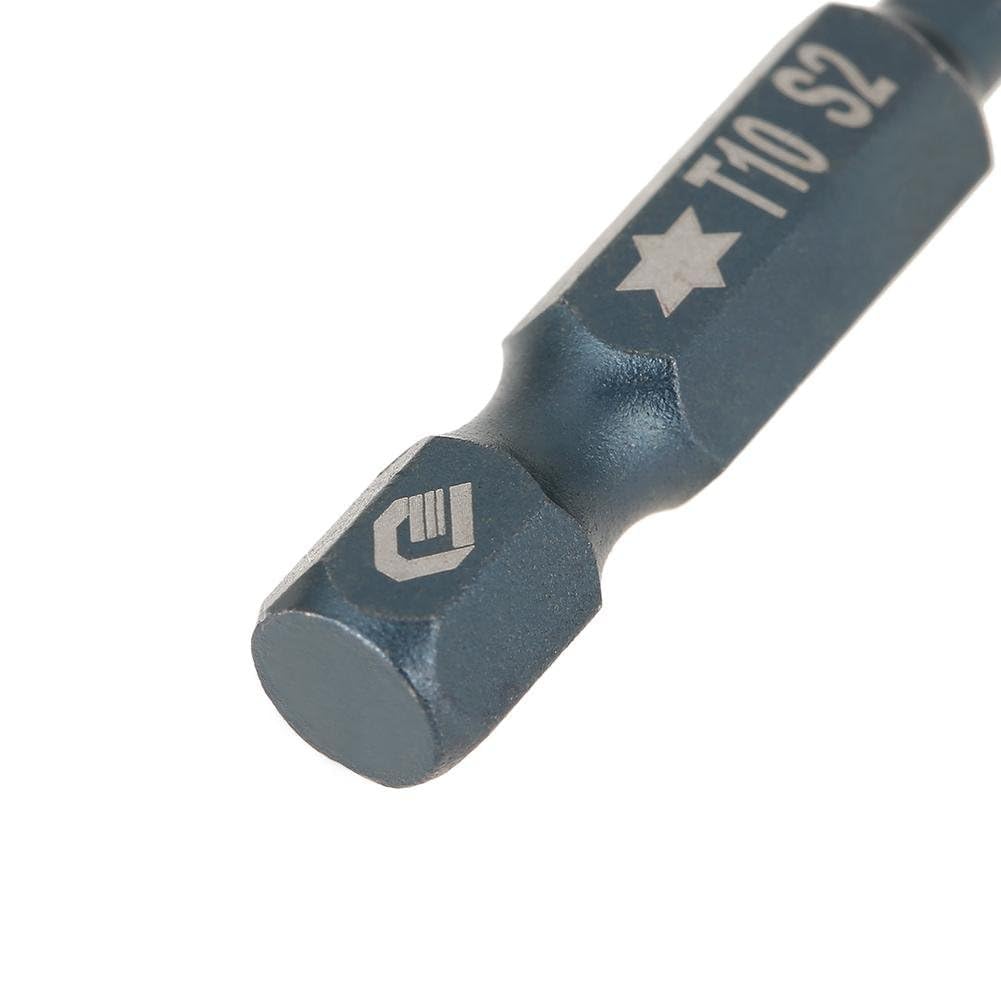Lot De 5 Tournevis Hexagonaux 1/4" H8 – Longueur 100mm – Acier S2 – Neuf Sous Emballage