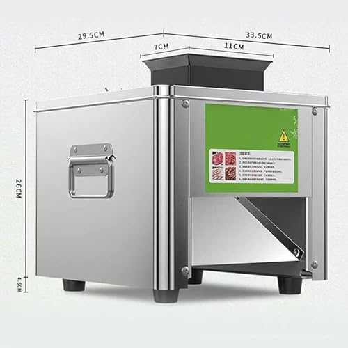 Cortadora de carne eléctrica de acero inoxidable miniatura 2